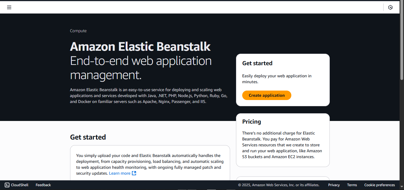 Amazon Elastic Beanstalk